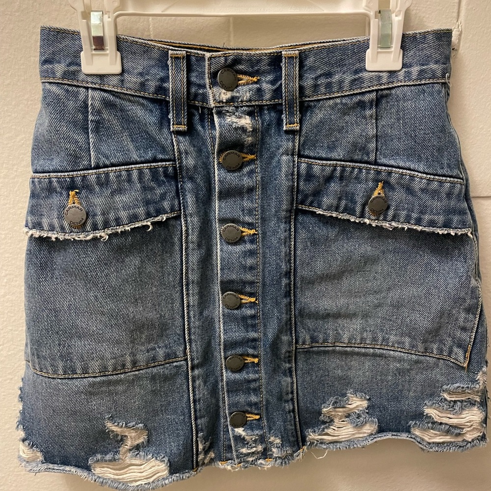 Carmar denim skirt